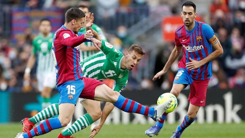 Bảng tỷ lệ kèo trận Barcelona vs Real Betis