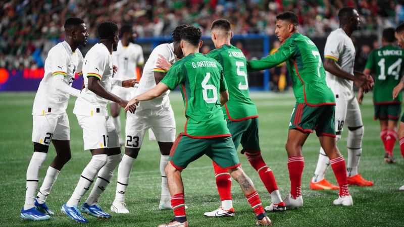 Nhận định bóng đá Mexico vs Ghana trận 09h00 ngày 23/05